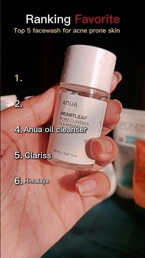 Which Korean face wash is actually worth buying?🧴🪞#facewash #selfcare #skincare #ranking #shortsfeed