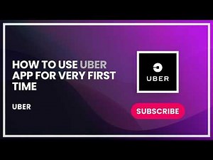 How to use uber app for very first time