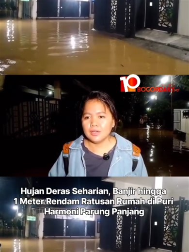 Banjir di Komplek Puri Harmoni 8, Bogor Terjadi Lagi