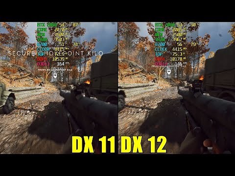 Battlefield V DX 11 vs DX 12