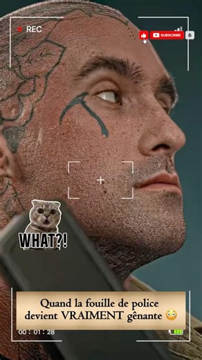 Quand la fouille de police devient VRAIMENT gênante 😳 #film #scene #cinema #humour