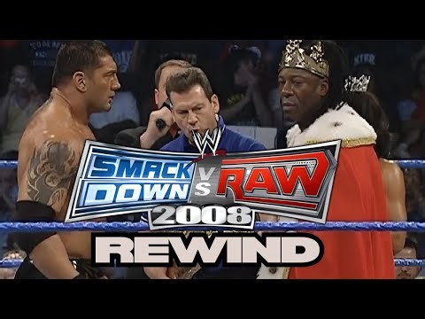 SVR 2008 Rewind Ep.9 — Booker T vs Batista (SmackDown World Heavyweight Title Match)