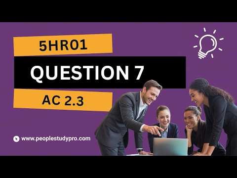 CIPD 5HR01: Q7 Third-Party Dispute Resolution Methods AC 2.3