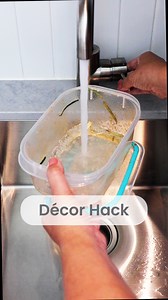 187K views · 86 reactions |  How to clean red stains and oily reside from your container. This simple hack is a great way to get rid of some of the pesky stains. 1. Simply add warm water to your container 2. Add a drop of detergent 3. Add some paper towel then secure the lid & shake. 4. Rinse and repeat if needed for some of those harsher stains 5. Ta-da! Your container is good as new ✨ #decorhack #cleaninghack #washinghack #kitchenhack #hack | Décor Australia | Facebook