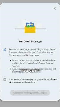 Google Photos Storage full? A simple 5 click FIX #google #photos #cloud #cloudstorage #tips