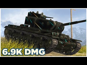 KV-4 • 6.9K DMG • 6 KILLS • WoT Blitz