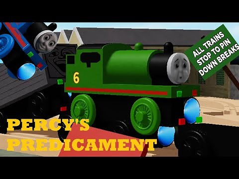Percy's Predicament | Wooden Railway