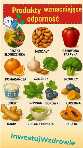 13 produktów które wzmacniają odporność!