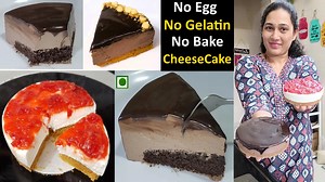 2 Amazing No Bake Cheese Cake Recipes | Melt in mouth CheeseCake😋😋 | Aparna's Recipes