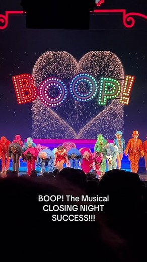 WOW!! @Boop! The Musical ‘s closing night couldn’t have been more perfect! 🩷❤️🧡💛💚🩵💙💜 words can’t describe how amazing this experience was, and how much it meant to me being a part of this incredible new musical. the amount of love put into this production is insane, what a perfect end to 2023! to all the cast and crew: you are incredible, and I love you all so, so much. 🥹🥰 thank you to everyone for coming to see the run of BOOP!, you will see us again very soon… next time on BROADWAY! �