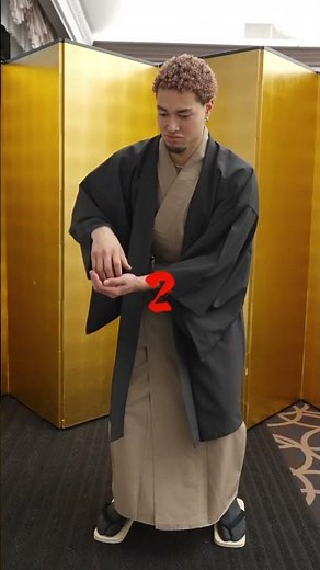 着物姿で #田中力 選手が#千利休ダンス に挑戦👘🍵