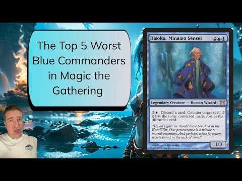 Top 5 WORST Blue Commanders You’ll Regret Playing These #mtg #mtgcommander
