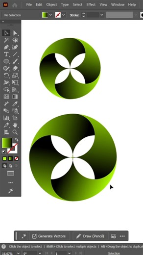 How to Design a Green Gradient Logo in Illustrator (Step by Step)