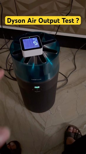 How Clean Is Dyson’s Air? Live AQI Test 🔥 Dyson Hushjet Air Purifier