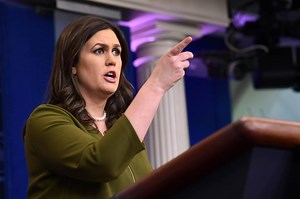 Trump angry over Sanders' handling of porn star questions