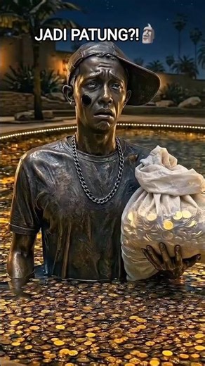 Lagi Curi Emas… Tompul Mendadak Jadi Patung!🗿 ada text tubnile