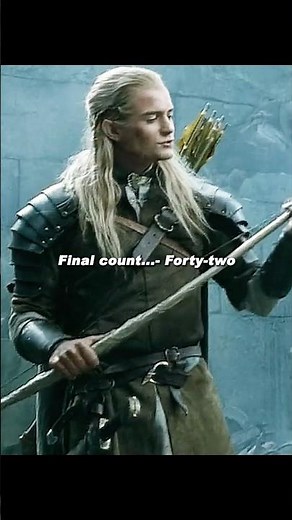 🏹⚔️My axe hit his nervous system！ Legolas vs Gimli Kill Count Battle 🛡️🔥