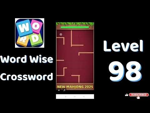 Word Wise Crossword Level 98 Answers 🧠🧩 | Relaxing Crossword Puzzle | SolutionGuruji