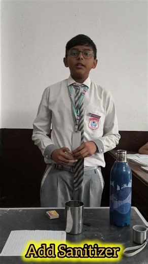 Invisible Fire 🔥 Experiment| Science Experiment #science #experiment #easyexperiment #chemistry