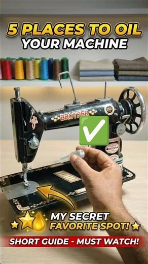 How to Oil a sewing⚙️Oiling tutorial#machine#silaimachineproblem#sewinghacks#sewingmachinerepair