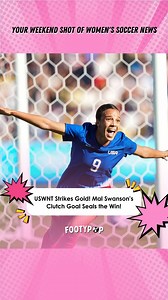 1.4K views · 17 reactions | The USWNT are Olympic gold medalists again! Check out this week's #WomensSoccer news recap! 磊⚽️ . . . . #girlssoccernetwork #gsn #womenssoccer #girlssoccer #soccer #soccernews #olympics #uswnt #ussoccer #goldmedal #sports #olympicgames | Girls Soccer Network | Facebook