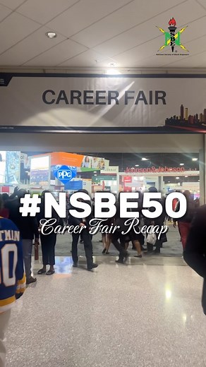 The #NSBE50 Career Fair was LIT! 🔥 A huge shoutout to our incredible exhibitors, sponsors, partners, and all of our attendees for turning up the energy and making it an epic success! Can you spot yourself in the video? We also want to congratulate all who landed a job or internship on the #NSBE50 Career Fair floor, and to those of you who hustled, networked and gained valuable new connections. Share the good news of your job/internship in the comments so that we can celebrate you!👏🏾🎉 And don