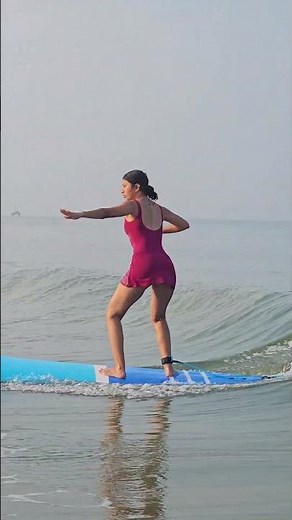 Mulki – India’s hidden surf paradise! 🏄‍♂️🌊 Ever tried surfing? #surfing #adventure #karnataka