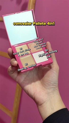 Master the 4-in-1 Concealer Palette for Flawless Skin