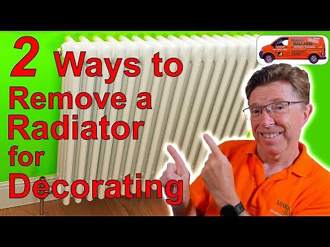 How to Remove Radiator for Decorating, Flushing Out, Painting or Removed for Good, Tips & Tricks