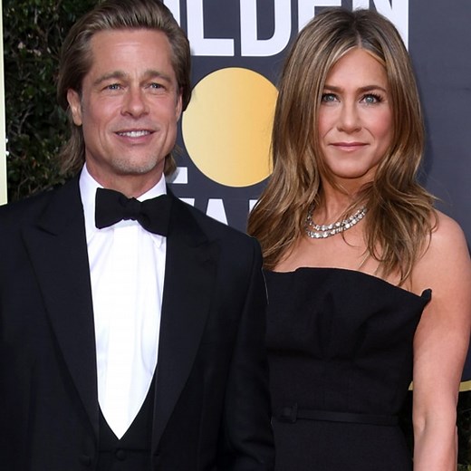 Brad Pitt and Jennifer Aniston Reunite at 2020 Golden Globes After-Party
