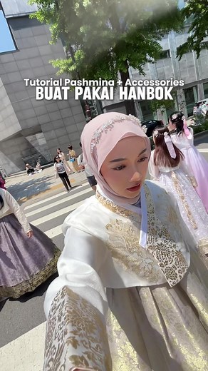 Pashmina Hanbok Hijab Tutorial