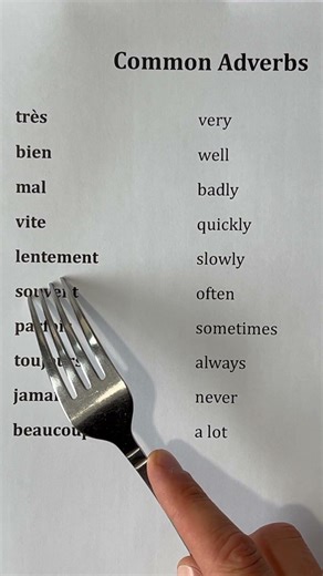 Adverbs