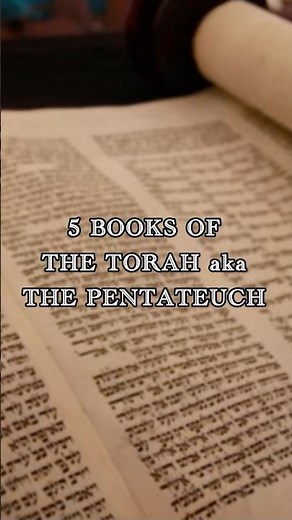 5 Books of the Torah (Pentateuch)