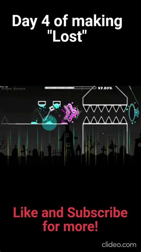 Day 4 of making "lost" a SLH sequel #geometrydash #gd#viralshorts #shorts