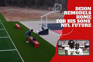 A lot of luxury! Deion Sanders shows the makeover of his home with turf field included for his sons