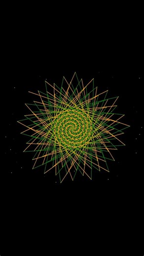 Mesmerizing Python Star Animation✨#shorts #Python #star