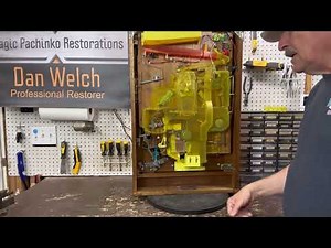 Vintage Restored Daido pachinko machine.