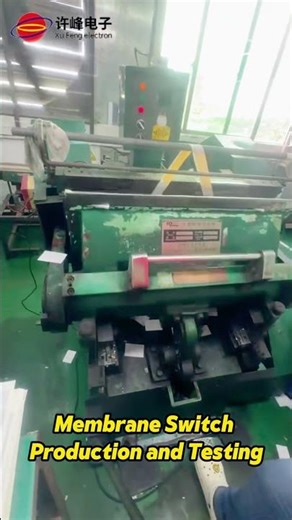 Fully Automated Multi-Layer Lamination! Inside Membrane Switch Composite Production Line #shorts