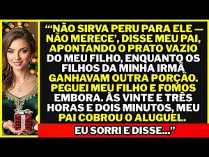 My father pointed to my son's empty plate and said he doesn't deserve turkey—even I...