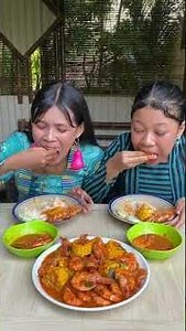 ENAKNYA UDANG SAOS PADANG ALA BUNGA SALSABILA