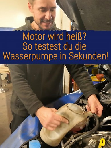 Wasserpumpe testen: So geht's schnell und einfach!