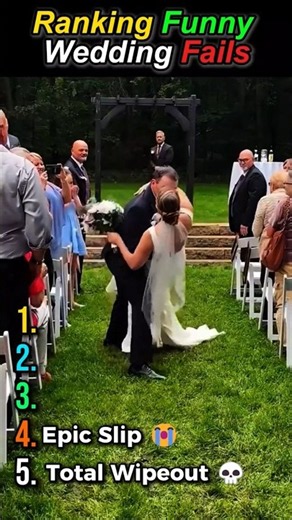 Ranking Funniest Wedding Fails 💀