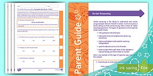11  Verbal Reasoning Practice Paper: Complete the Word 3 Assessment
