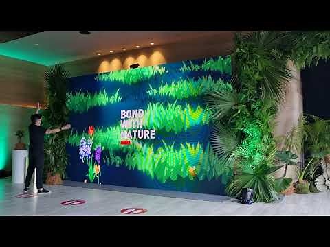 Kinect Interactive Wall Malaysia a Gesture Based LED Digital Video Wall Installation Experience