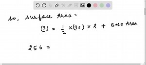 1a regular pentagonal pyramid has an altitude of 20 cm and a slant height which measures 25 cm find total area of the pyramid 42077