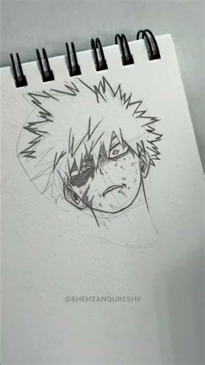 Bakugo Katsuki Final Moment Drawing