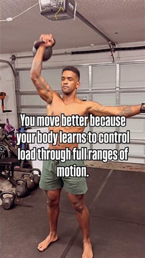 Kettlebells build full-body strength because every movement uses multiple muscle groups at once.