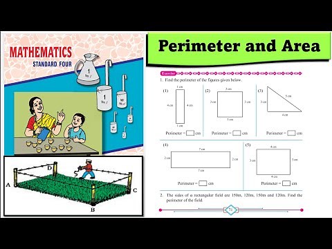 Perimeter and Area | std 4 | lesson 12 | Maths | Exercise pg. no.71 | Easy explanation