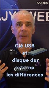 USB drive vs. hard drive: The mistake that could cost you your data! ⚠️💾 (55/365)