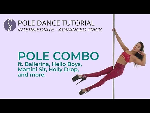 Intermediate-Advanced Exotic Pole Dance Combo Tutorial ft. Ballerina, Hello Boys, Holy Drop & more